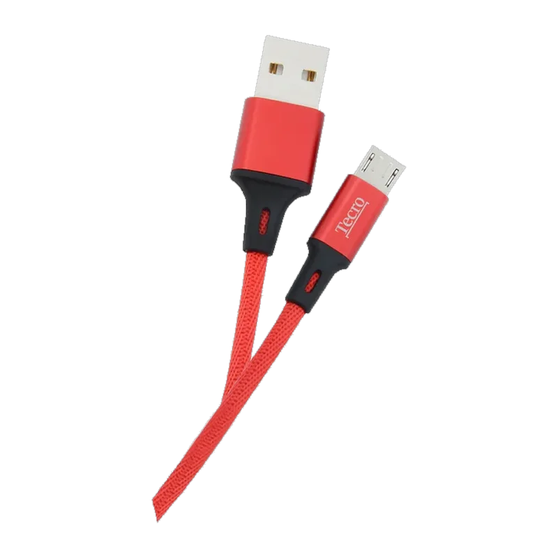 USB кабель Micro-B Tecro MU-0100RD (1 м)