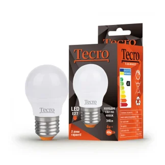 LED лампа Tecro TL-G45 6W 4000K E27
